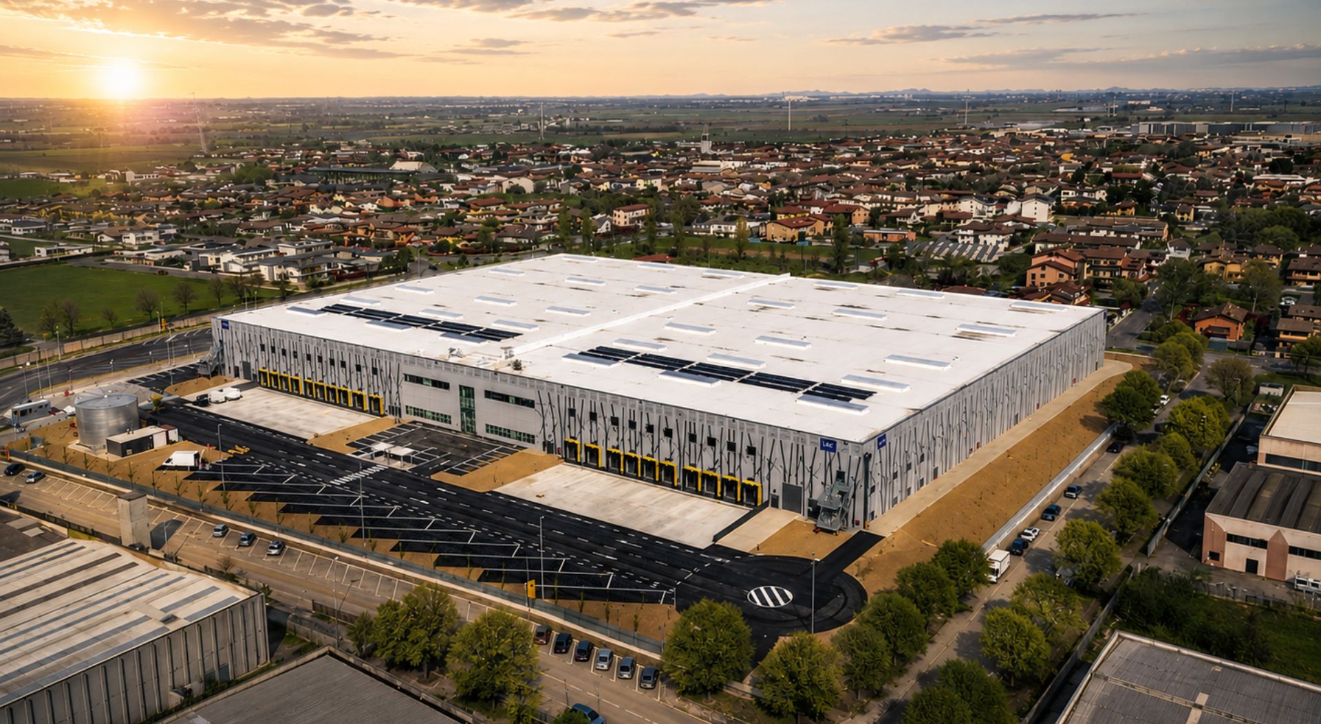 RYZE Project & Construction Manager di Prelios SGR e GARBE Industrial per la nuova costruzione dell’hub logistico MilEast Logistics Park a Covo (BG)