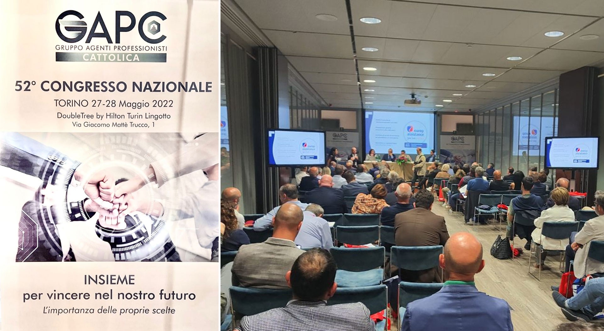 YARD REAAS al 52° Congresso Nazionale del Gruppo Agenti Professionisti Cattolica - GAPC