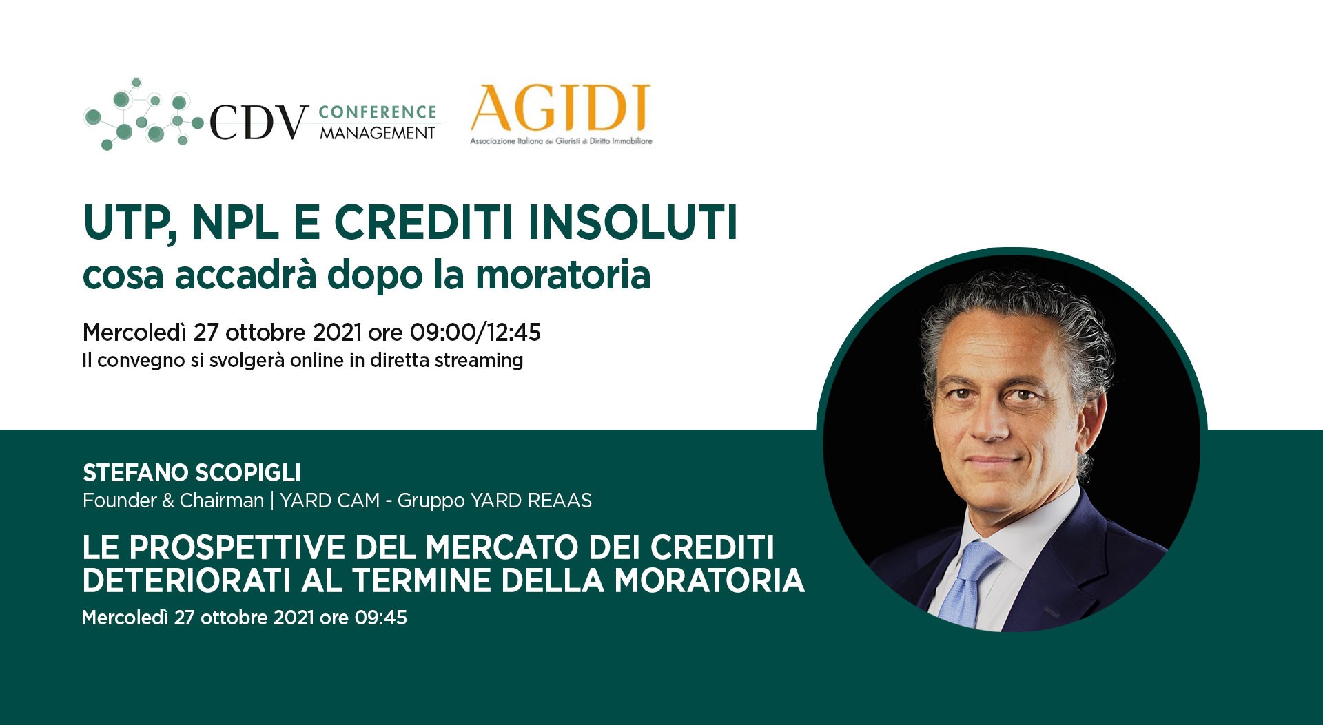 Stefano Scopigli relatore al convegno 