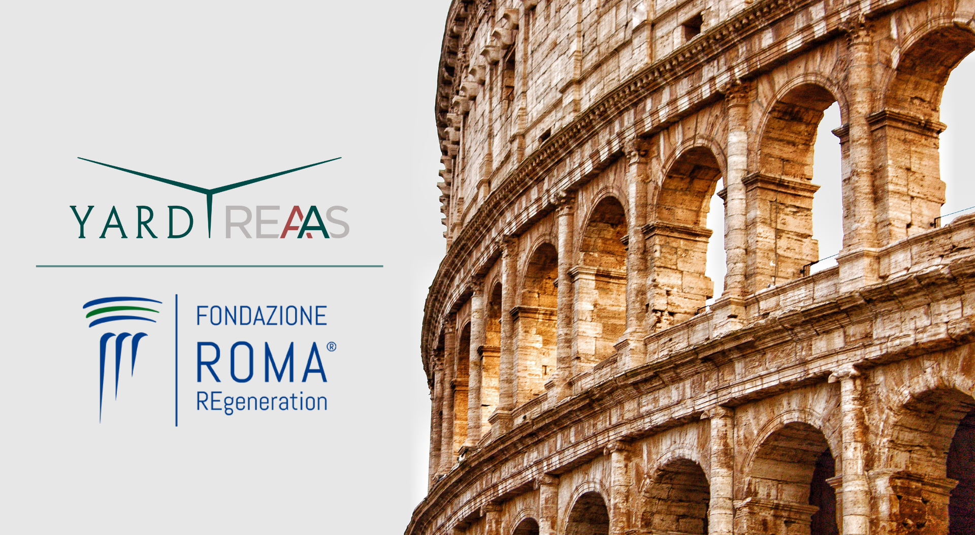 YARD REAAS becomes a Supporting Member of Fondazione ROMA Regeneration