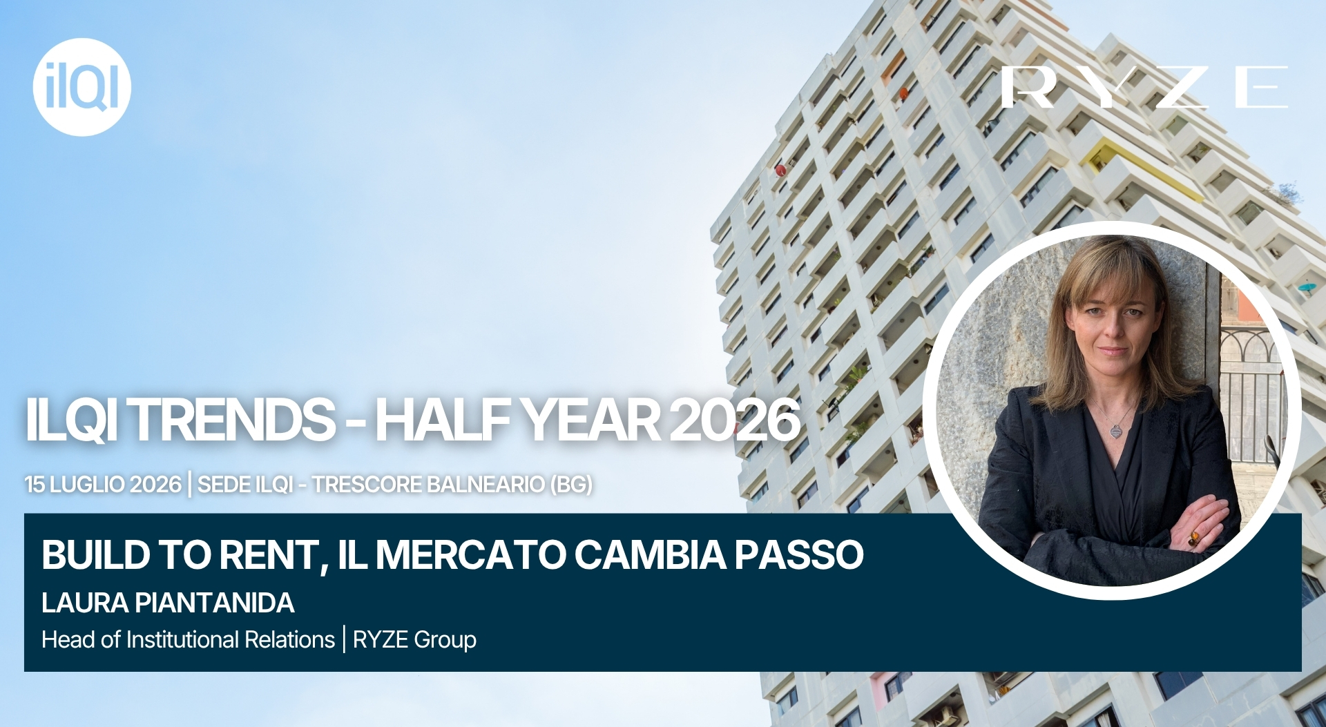 Laura Piantanida at ilQI Trends – Half Year 2026 by Il Quotidiano Immobiliare